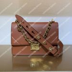 Fendi Kan U Leather Bag Brown