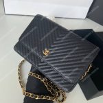 Chanel Wallet On Chain Black
