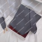 Celine Sangle Bucket Bag In Soft Grained Calfskin Grey