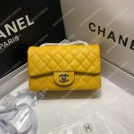 Chanel Mini Flap Bag Yellow