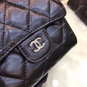 Chanel Classic Small Flap Wallet Black - Image 6
