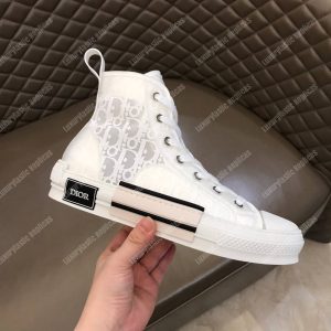 Dior “B23” High-Top Graded Dior Oblique Sneaker - Image 9