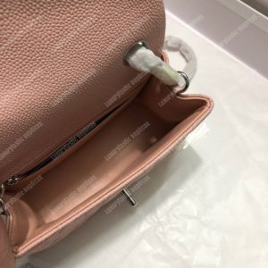Chanel Mini Flap Bag Pink - Image 4