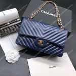 Chanel Classic Medium Handbag Blue