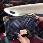 Chanel Medium Boy Flap Bag Black