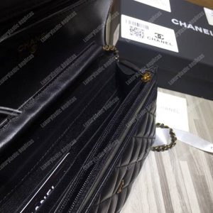Chanel Le Boy Wallet On Chain – WOC Black Quilted Lambskin Gold-Toned - Image 7