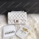 Chanel Mini Flap Bag White