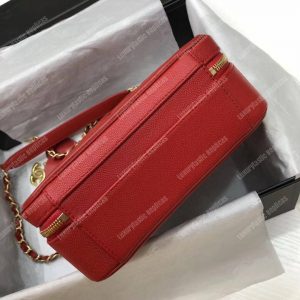 Chanel Medium Vanity Case Red - Image 8