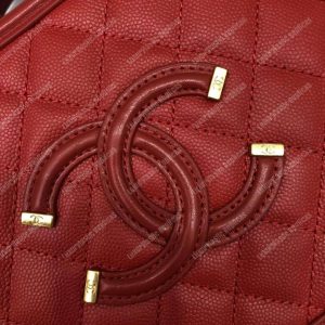 Chanel Medium Vanity Case Red - Image 5