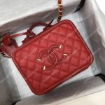 Chanel Medium Vanity Case Red