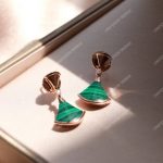 Bvlgari Divas’ Dream 2 Diamonds Earrings Green