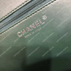Chanel Large Vanity Case Dark Turquoise - Image 9
