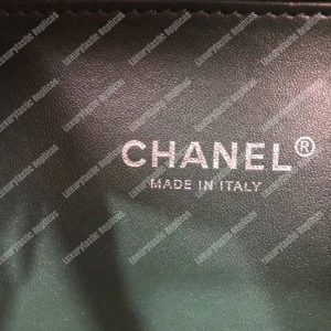 Chanel Small Vanity Case Dark Turquoise - Image 9