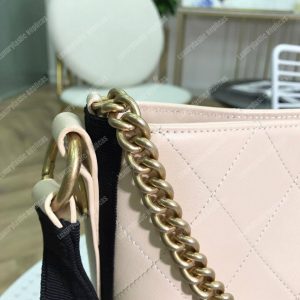 Chanel Hobo Handbag White - Image 8