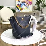 Chanel Hobo Handbag Blue