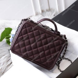 Chanel Medium Vanity Case Burgundy - Image 7