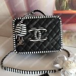 Chanel Large Vanity Case Black