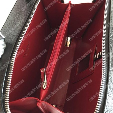 Chanel Large Vanity Case Black - Image 7