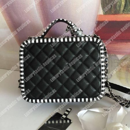 Chanel Medium Vanity Case Black - Image 3