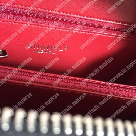 Chanel Medium Vanity Case Black - Image 8