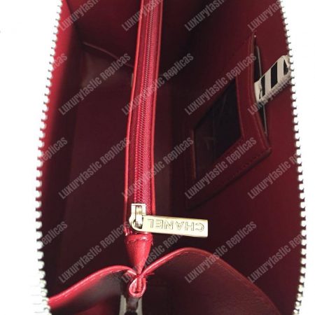 Chanel Medium Vanity Case White - Image 7