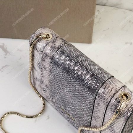 BVL Serpenti Forever Crossbody Bag Metallic - Image 8