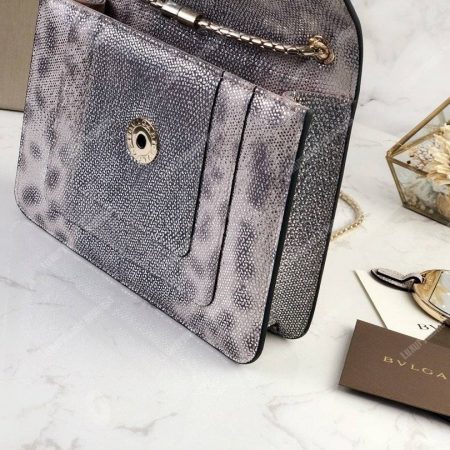 BVL Serpenti Forever Crossbody Bag Metallic - Image 5