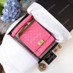 Chanel Boy Handbag Pink