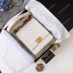 Chanel Boy Handbag White