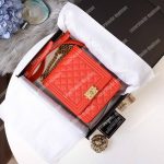 Chanel Boy Handbag Red