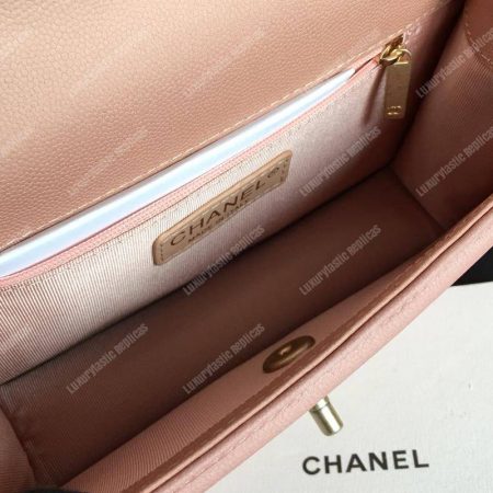 Chanel Flap Bag Pink - Image 8