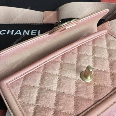 Chanel Flap Bag Pink - Image 7