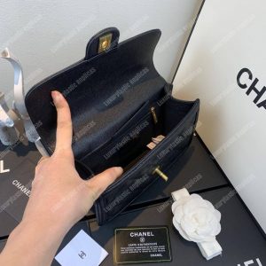 Chanel Flap Bag Black - Image 8