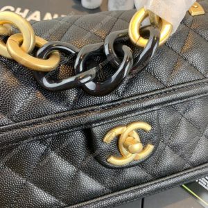 Chanel Flap Bag Black - Image 3