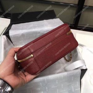 Chanel Small Vanity Case Red - Image 6