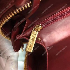 Chanel Small Vanity Case Red - Image 8