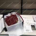 Chanel Small Vanity Case Red