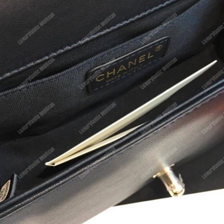 Chanel Medium Boy Handbag White - Image 9