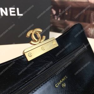 Chanel Wallet On Chain – WOC Golden Class Calfskin Black - Image 7