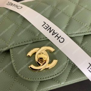 Chanel Mini Flap Bag Grey - Image 4