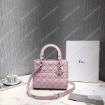 Lady Dior Ultra-Matte Medium Bag Pink