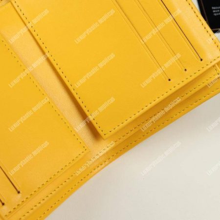 Chanel Boy Small Flap Wallet Yellow - Image 7