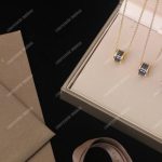 Bvlgari B.Zero1 Necklace With Small Round Black Ceramic Pendant