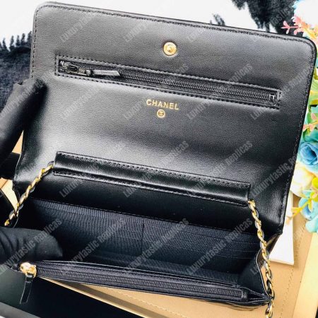 Chanel Wallet On Chain Lambskin - Image 8