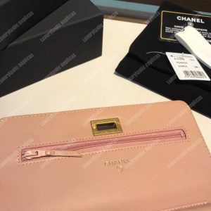 Chanel Wallet On Chain – WOC Aged Calfskin Pink - Image 8