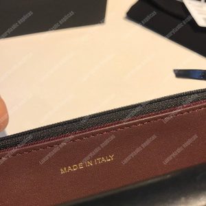 Chanel Wallet On Chain – WOC Aged Calfskin Black - Image 8