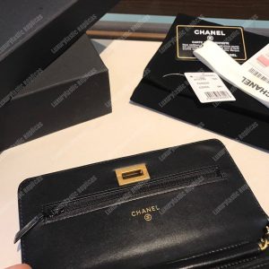 Chanel Wallet On Chain – WOC Aged Calfskin Black - Image 7