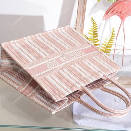 Dior Book Tote Bag Marbella Exclusive Pink - Image 4