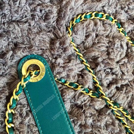 Chanel Flap Bag & Coin Purse Blue - Image 7