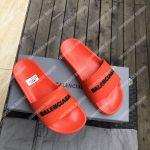 Balenciaga Pool Slide Sandal Red/Black